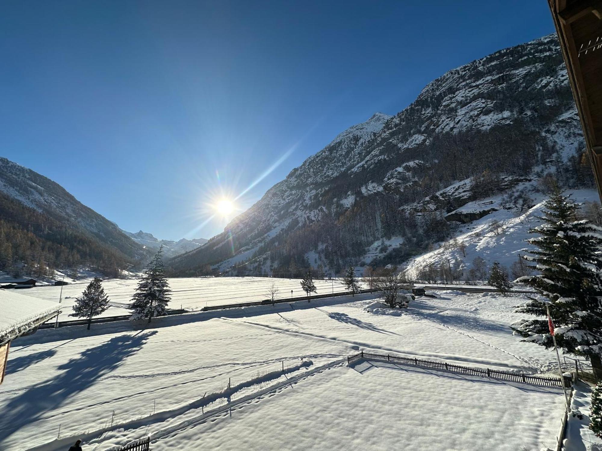 Enjoy The View Apartment Close To Zermatt With Parking Täsch Exteriér fotografie